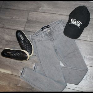 Hollister gray jeans